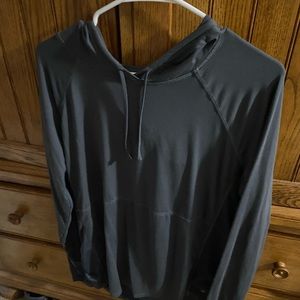 Dark Gray Hooded Sweatshirt